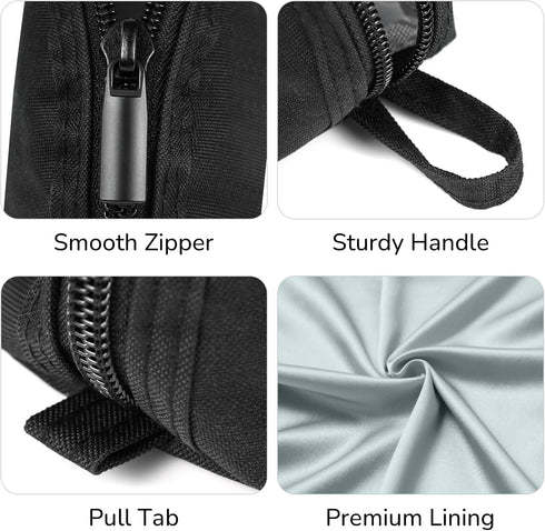 Gloppie Pencil Pouch - Practical Pencil Case, Aesthetic Simple Pencil Bag, Small Pen Holder, Back to School Supplies,