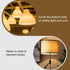 FdcZeyxior 1/4-27 2 1/2 Inch Lamp Finials Caps, Pcs Lamp Finial Tapped Metal Decorative Knob Caps, Tall Gold Finish