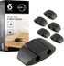 Cordinate Dual Slot Cable Management Dots, Cord Organizer Cable Holder Clips, Desk