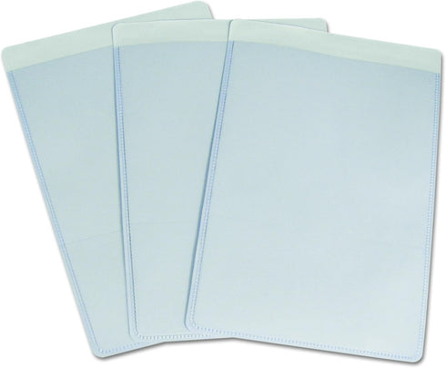 C-Line Self-Adhesive Ticket Holders, Clear, 5 x 8 Inches, 50 per Box (70058)