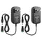inShareplus 2 Pack DC 24V Power Supply, 100-240V AC to DC 24 Volt