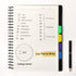 CAGIE 2 Pack College Ruled Spiral Notebooks - 480 Pages, 5 Subject with Tabs, A4 Notebooks