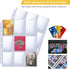 9 400 Pack 7200 3 Pocket Page Protector, Trading Card Sleeve, Holds CardsBaseball Card Sheets for Ring Binder