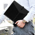 Toplive A4/Letter Size Padfolio, 3 Ring Binder Organizer Business Portfolio Folder for Women, Black