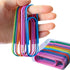 Jumbo Paper Clips 40 Pcs 4 Inches Large Paper Clip Holder Vinyl Coated Multicolored Extra Large