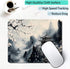 IMAYONDIA 9.5" 7.9" Computer Mouse Pads for Desk, Aesthetic Landscape Painting Japanese Mouse Pad Small Square Computer