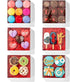 25PCS Clear White Cookie Boxes 6" x 6" x 1 ¼" with Full Window, Bakery Macaron Boxes, Cakesicle Boxes, Chocolate Bomb