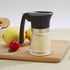 3.38Oz Honey Dispenser, No Drip Honey Jar Maple Syrup Dispenser Easy to Clean Olive Oil Dispenser with Handle Sugar