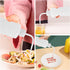 4 Packs 250ml Plastic Wash Bottle with Squeeze Dispenser, White Tattoo