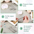 Double Ended Pin Vise - DIY Hand Drill Tools with Copper Collet for Jewelry Making, 8 Pieces