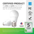 Sunco Lighting 10 Pack A15 LED Bulb, Dimmable Refrigerator Appliance Bulbs, 8W Equivalent, 3000K Warm White