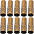 MUNEFE 10Pcs E14 Metal Candle Socket Covers, Candle Lamp Base Tube, Candle Socket Covers for Chandelier Lihtin