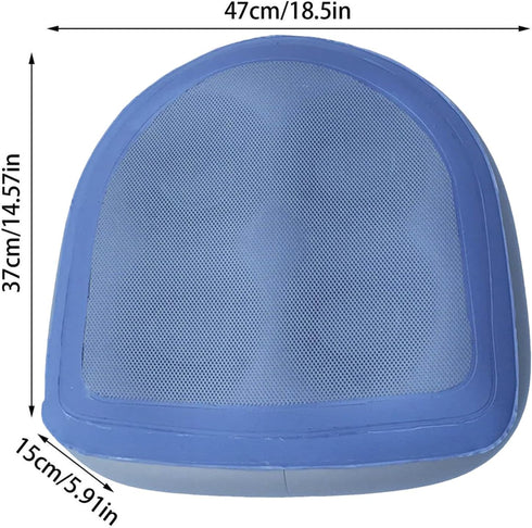 Generic Inflatable Booster Seat - Spa Non-Slip Contoured Seat with Non-Slip Bottom - Spa Air Mesh Portable Cushion