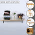 WYIPOLZI 20 Pack 3" 3" 80x80MM (120pcs x Black L Brackets Heavy Duty Right Angle Brackets for Wood, Metal Corner