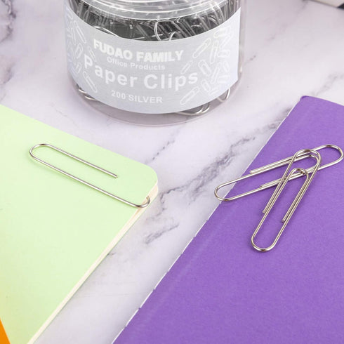 Jumbo Paper Clips, 200 pcs Large 2 Inch Paper Clip