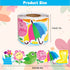 Spring Flower Bulletin Board Border, 65.6 Feet, Scalloped Trim, Springtime Decor for Classroom, Home Office, Chalkboard