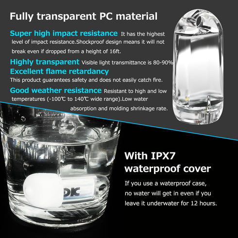 2 Pack USB Mini LED Lantern, Waterproof EDC Keychain LED Flashlight for Camping, Type-C Rechargeable Battery Small