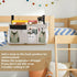 SyXIOP Cartoon Cute Owl Beige Bedside Caddy Table Cabinet Storage Organizer for Magazine, Tablet, Phone, Chocolate