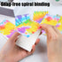 Koogel 24PCS Mini Tie Dye Notepads, Blank Mini Notebooks for Kids, Spiral Mini Notebook for Tie Dye Birthday Party