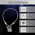 PUSNMI 2mm 12inch 10 Packs Stainless Steel Cable with Loops, Vinyl Coated Wire Rope Lanyard Lock Security Chains