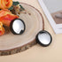 MSHHDK 4 360 2" Pcs Office Cubicle Mirrors Adjustable Monitor Mirror Swivel Stick-On See-Behind Mirrors Wide Angle