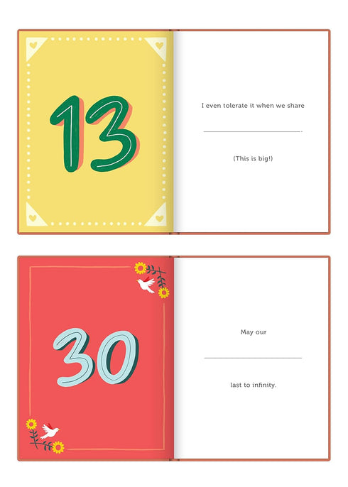 Em & Friends Fill in the Love Book - About Us Fill-in-the-Blank Gift Journal, 4.10 x 5.40-inches