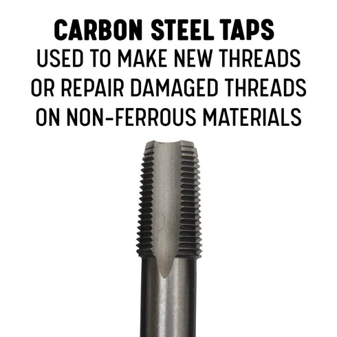 Drill America 1/8"-27 NPT Pipe Tap, Carbon Steel, DWTPT Series