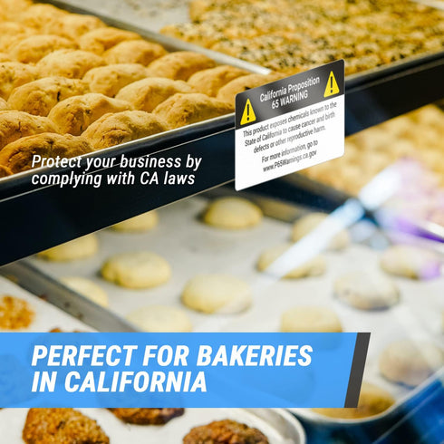 65 (4 2 inch 600 2 65 P65 California Proposition Warning Labels x / Labels, Rolls) Prop Warning Stickers Cancer