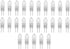 25 Pack CRYSTAL CLEAR LENSE 10 Watt AC DC 12V Light Bulb