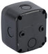 IP66 Outdoor Weatherproof Universal Electronics Enclosure, Black Junction Box, 3.3"X2.9"X2.3" Small