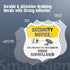 Set Pack 2.75"x3.25" SmartSign Protected by Video Surveillance Security Notice Decal | Five of EG Reflective Adhesive