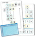 Set of Dry Erase Multiplication and Division Practice Boards, 8" x 12" for Kids, Classroom, Home