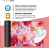 KOKO French Desk Mat, XL Pink Floral Large Mouse Pad for Keyboard, Cute Desk Accessories for Home Office