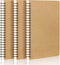 EUSOAR Hardcover Lined Notebook, A4 3 Packs 8.5"x 11" 120 Pages, College Ruled Travel Writing Notebooks