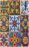 Eionryn Mexican Talavera Tile Toggle Switch Wall Plate Moroccan Ottoman Motifs Switch Cover