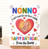 Moonlit93 Nonno - I Can't Wait For Our First Cuddle Happy Birthday From The Bump! Card - Ideas Birthday Card For Nonno