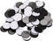 Pangda 100 Pcs Round Magnets - 0.8 Inch Dots with Adhesive Backing for DIY Crafts