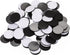 Pangda 100 Pcs Round Magnets - 0.8 Inch Dots with Adhesive Backing for DIY Crafts