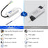 Waterproof IP67 LED Driver Power Supply 12V 24W 2A, 110V AC to 12V DC Converter for Indoor and Outdoor LED Lighting