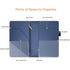 RSAquar Server Book Organizer with Zipper Pocket, PU Leather Restaurant Guest Check Presenters Card Holder