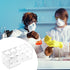 8 Holes Test Tube Rack, Transparent Acrylic Test Rack for 50ML Test Tubes