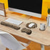 Keyboard Wrist Rest Pad + Mouse Wrist Rest + Gaming Mouse Pad Set - Ergonomic Memory Foam for Easy Typing & Pain Relief