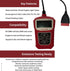 YOUCANIC OBD2 Scanner and Code Reader - Diagnose Check Engine Light, Emission Readiness, Turbo Issues - Universal
