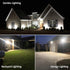 30W 5000K 4,050lm(200W AC100-277V LED Flood Light with Knuckle, Outdoor Security Fixture Light with Dusk-to-Dawn