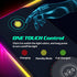 RGB LED Mouse Pad with 15W Wireless Charger, Extra Large Non-Slip Rubber Base Gaming Mousepad for PC