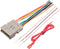 RED WOLF Stereo Wiring Harness Fit for 2002-2008 GMC Envoy Sierra Chevy