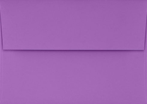 LUXPaper 4Bar A1 Invitation Envelopes - Peel & Press, Grape Purple, 50 Qty