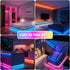 150ft DAYBETTER Smart RGB Led Strip Lights, Led Lights for Bedroom with App Control, Multicolor Changing Led Light