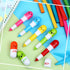 Lincia Pen Pills Bulk - 200 Pcs Cute Cartoon Emotion Ballpoint Pens for Nurse Week School Doctor, 6 Colors