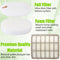3 Foam Filters for Professional NV70, NV80, NVC80C, UV420, XL Capacity NV90 Replacement for XFF80 XHF80
